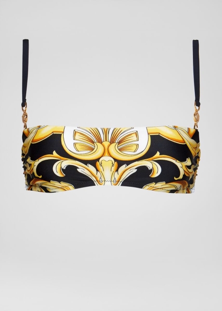 Versace Barocco Print Bikinitopp Dam - 548972PTO